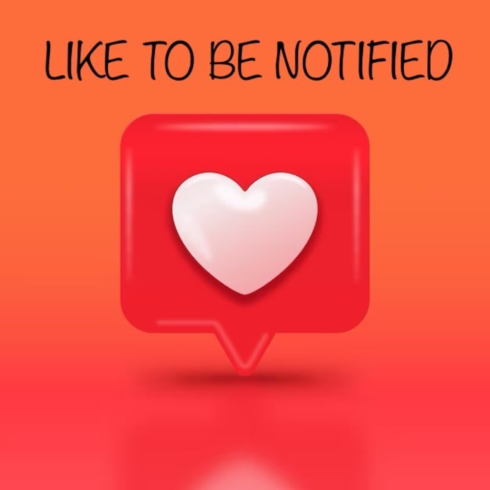 Like this post to be notified for when I go live ❤️💕💝